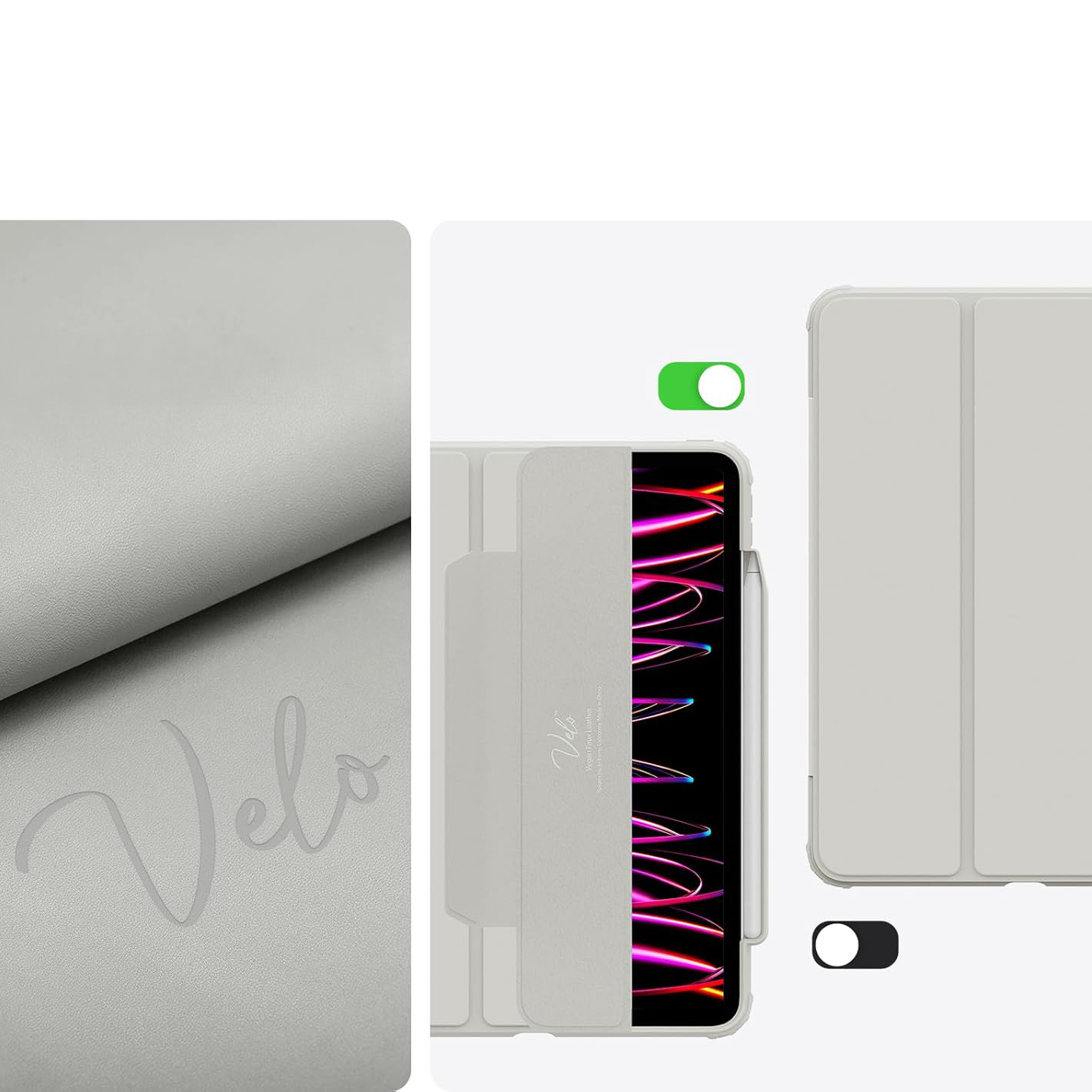 Etui Spigen Air Skin Pro do iPad Pro 11" 2022/2021/2020/2018, szare